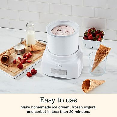 Cuisinart® Ice Cream, Frozen Yogurt & Sorbet Maker