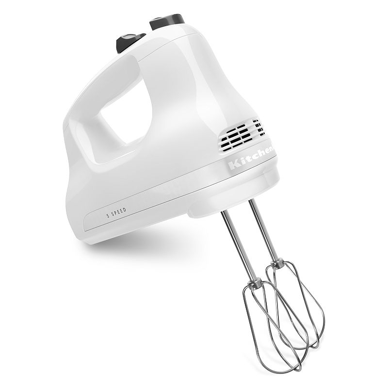 KitchenAid® 5 Speed Ultra Power Hand Mixer - KHM512, White