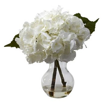 nearly natural Blooming Hydrangea Floral Arrangement