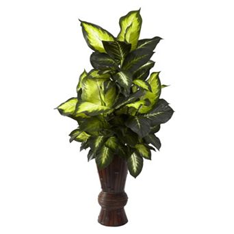 nearly natural 4.1-ft. Potted Dieffenbachia Plant