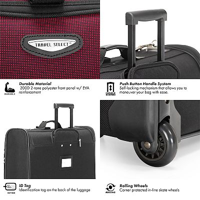 Travel Select Amsterdam Business Rolling Garment Bag