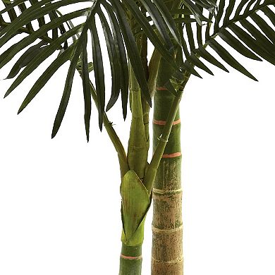 nearly natural 5-ft. Golden Cane Palm Tree