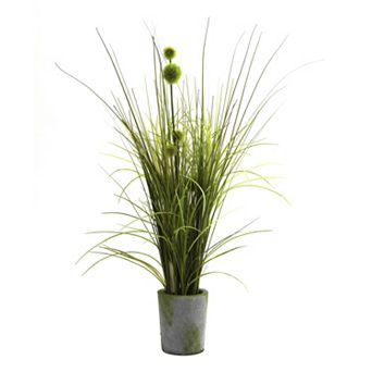 nearly natural Grass & Dandelion Arrangement