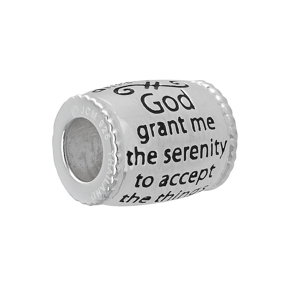 Spanish Language Gift Keychain Gift Bag Charm Charm Serenity Courage Wisdom Charm Spanish Serenity Prayer Keychain Charm
