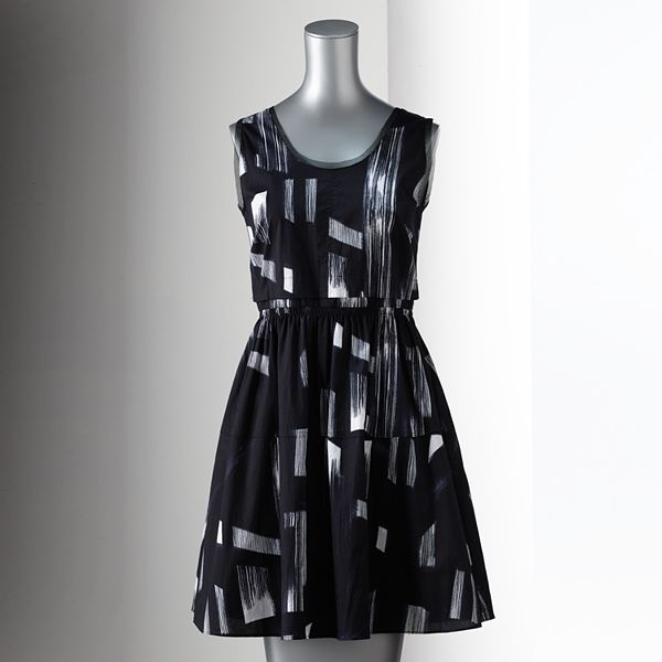 vera wang fit and flare