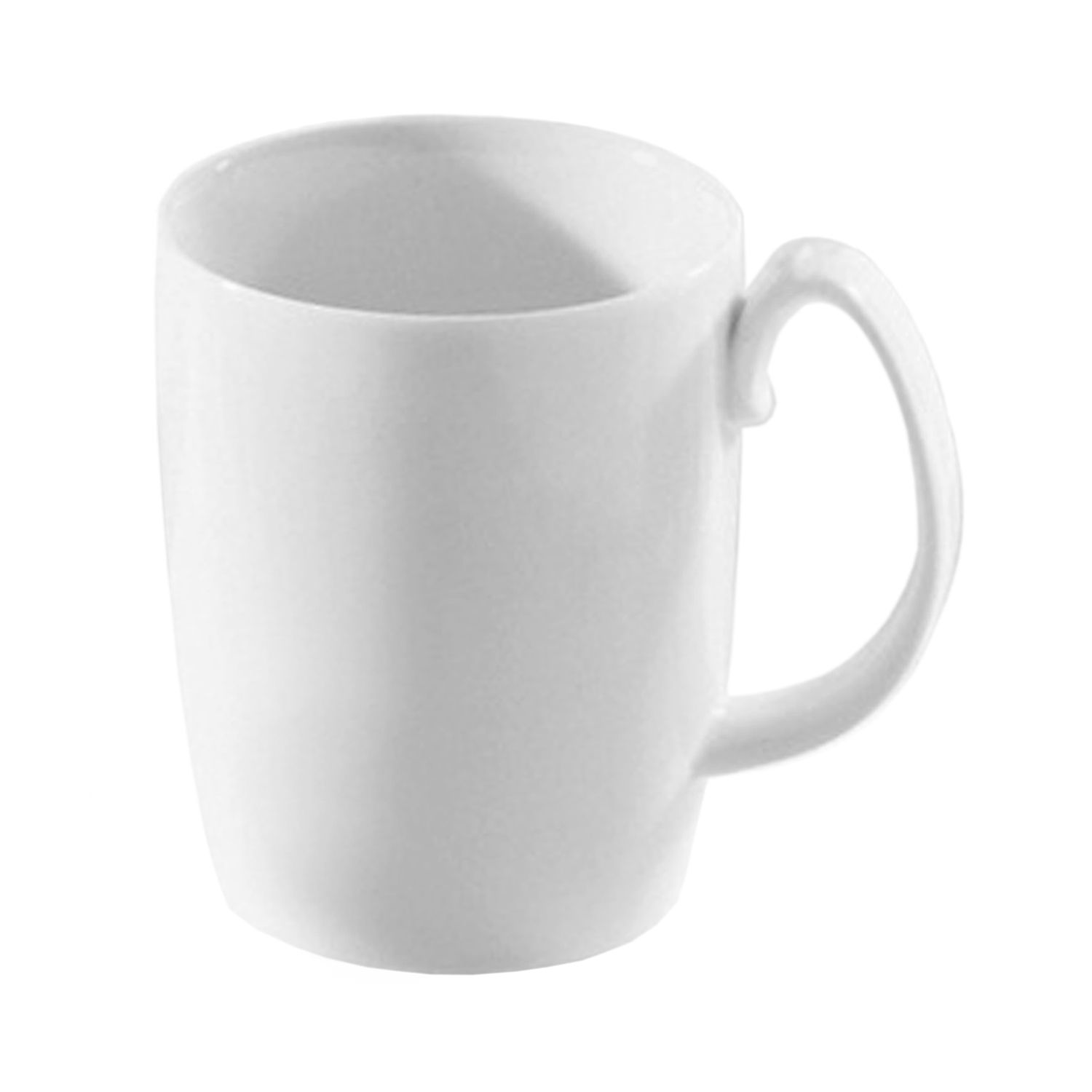 Bruntmor 24 Oz Jumbo Ceramic Coffee Mug Microwave Safe Set of 4 Pc, Black