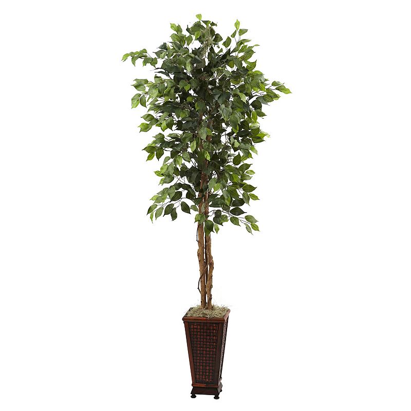 nearly natural 6 1/2-ft. Ficus Tree, Green