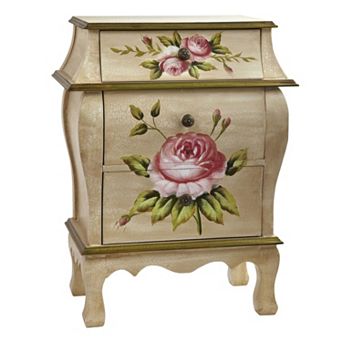 nearly natural 3-Drawer Nightstand