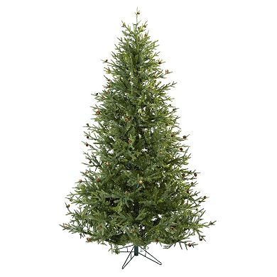 nearly natural 7 1/2-ft. Classic Pine Pre-Lit Artificial Christmas Tree - Indoor