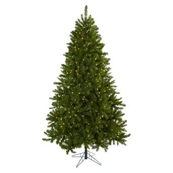 nearly natural 7 1/2-ft. Windermere Pre-Lit Artificial Christmas Tree - Indoor