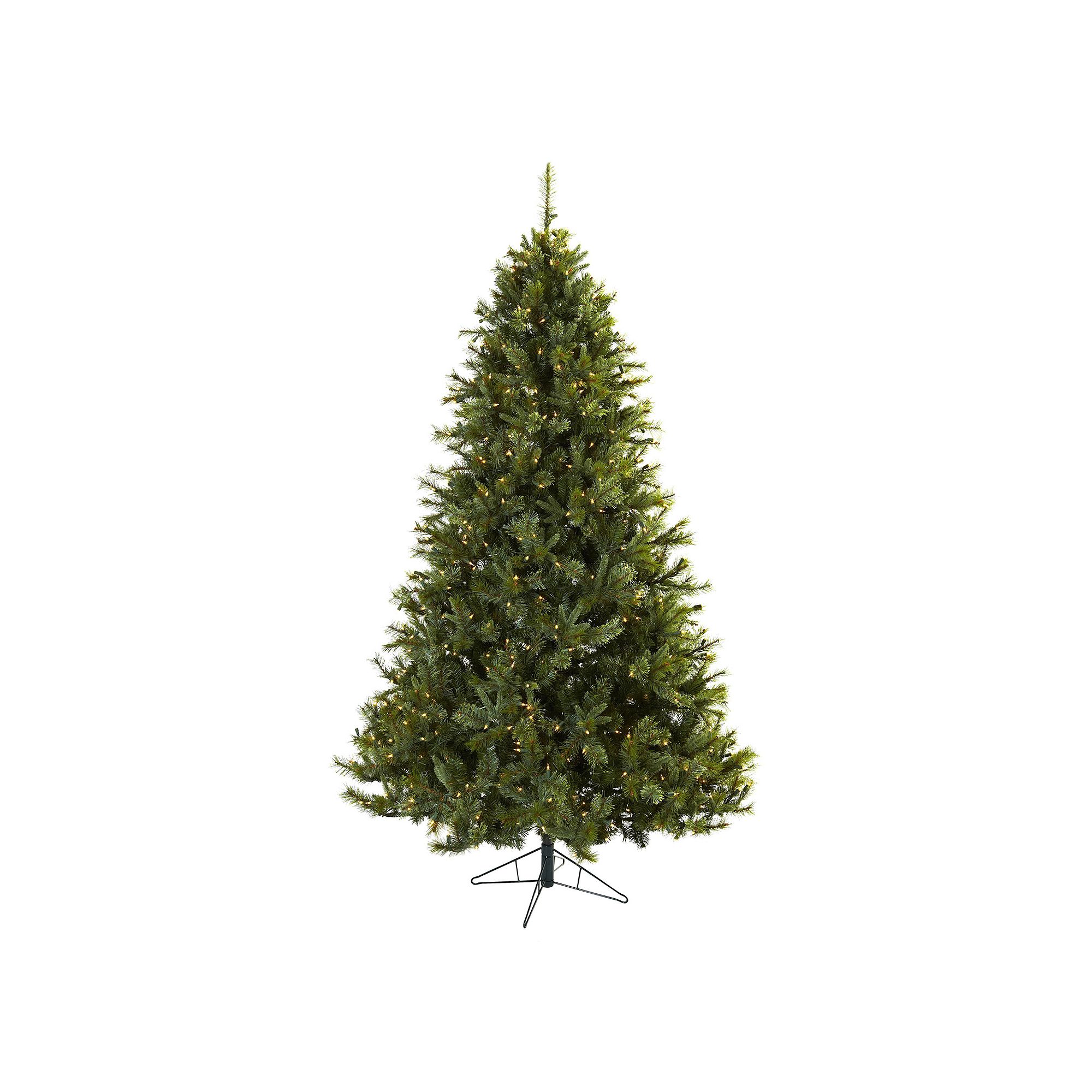 nearly natural 7 1/2-ft. Majestic Pine Pre-Lit Artificial Christmas Tree - 