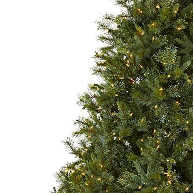 nearly natural 7 1/2-ft. Majestic Pine Pre-Lit Artificial Christmas Tree - Indoor