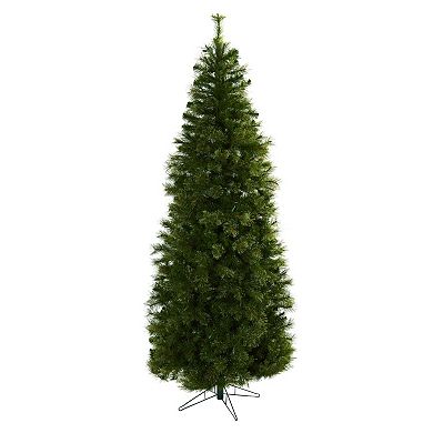 nearly natural 7 1/2-ft. Cashmere Slim Pre-Lit Artificial Christmas Tree - Indoor