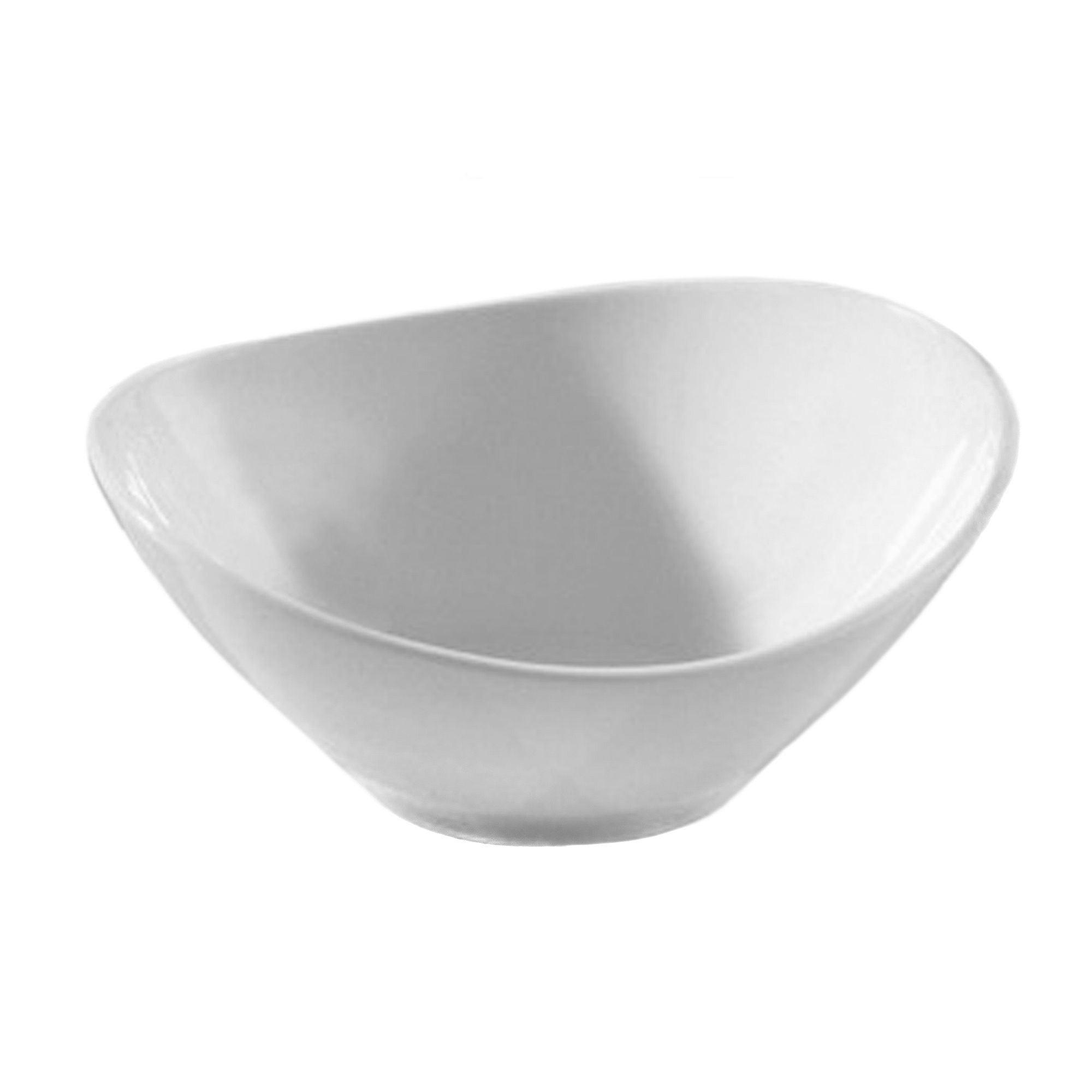 10 Strawberry Street Aurora Square 6-pc. Contour Bowl Set, White