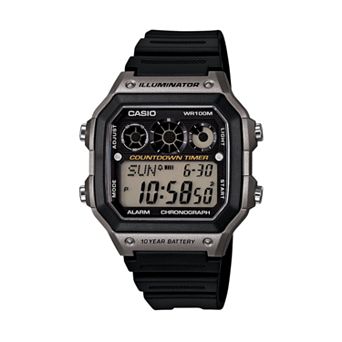 Casio Men's Digital Chronograph Watch - AE1300WH-8AVCF