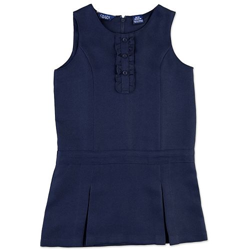 Girls 46x Chaps Pleated Ruffled School Uniform Jumper