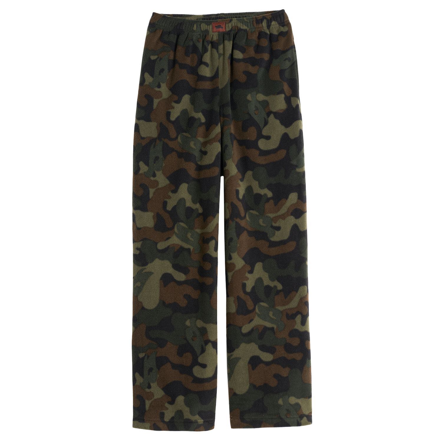 camo fleece lounge pants