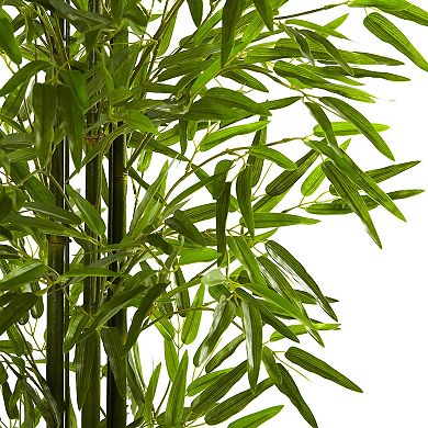 nearly natural 5-ft. Potted Bamboo Tree - Indoor and Outdoor