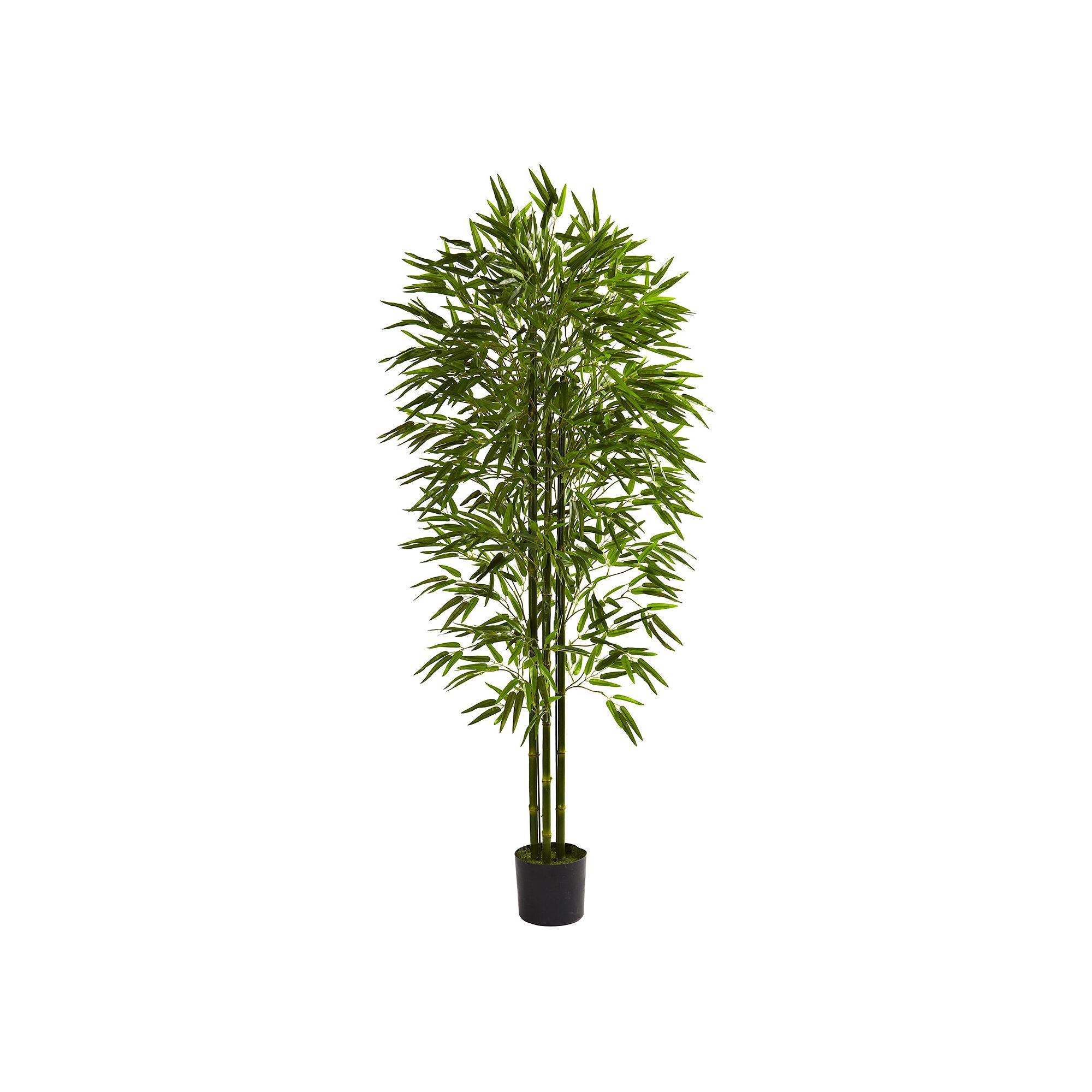 nearly natural 6-ft. Potted Bamboo Tree - Indoor & Outdoor, Green