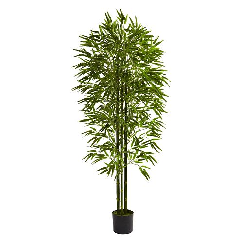 nearly natural 6-ft. Potted Bamboo Tree - Indoor and Outdoor