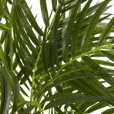 nearly natural 3 1/2-ft. Potted Areca Palm Tree - Indoor and Outdoor