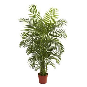 nearly natural 4 1/2-ft. Potted Areca Palm Tree - Indoor & Outdoor