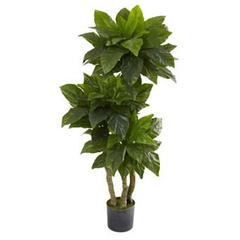 nearly natural 5-ft. Potted Bird Nest Fern Tree - Indoor & Outdoor