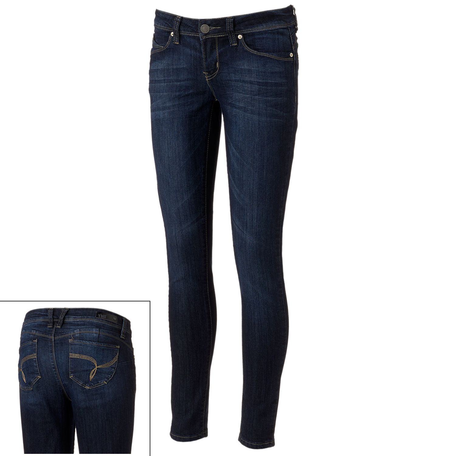 kohls womens black jeans