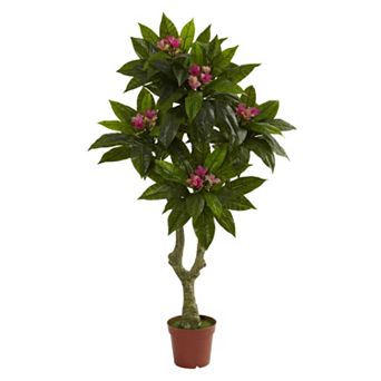 nearly natural 5-ft. Plumeria Tree - Indoor & Outdoor
