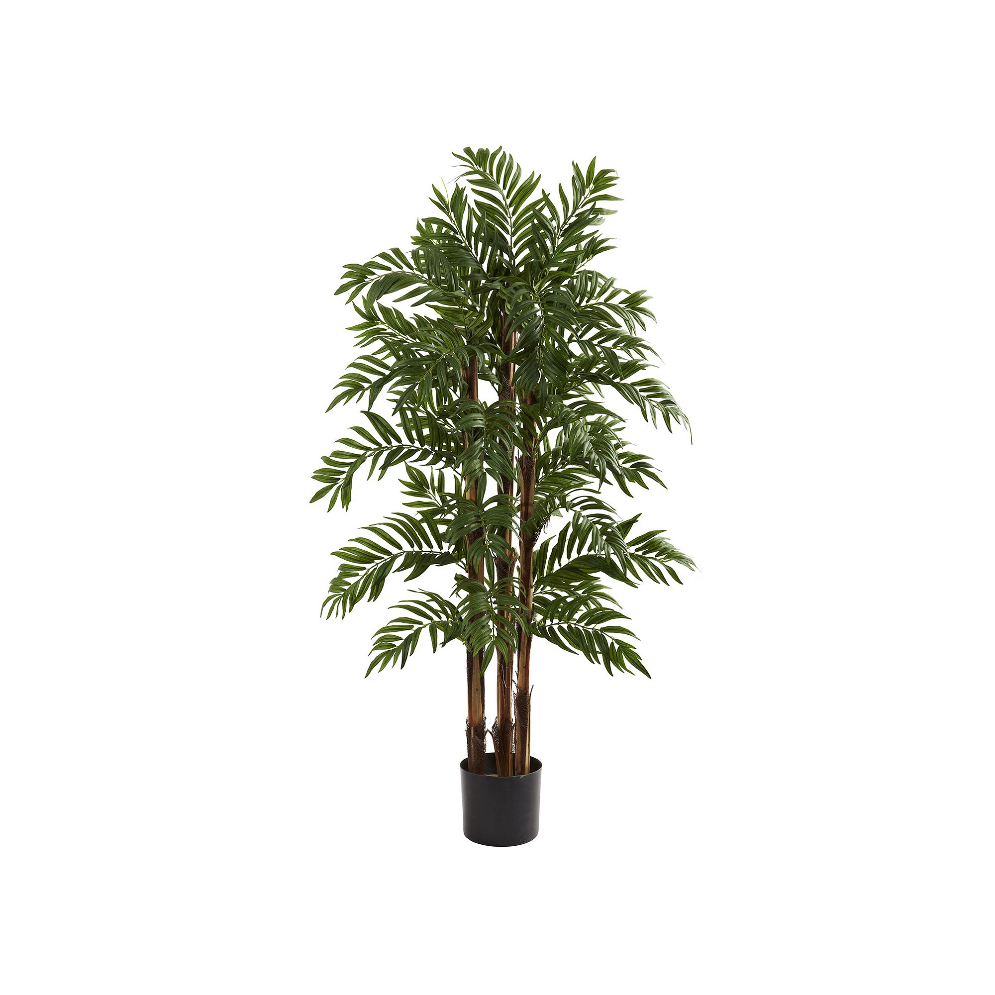 nearly natural 4-ft. Potted Parlor Palm Tree, Green