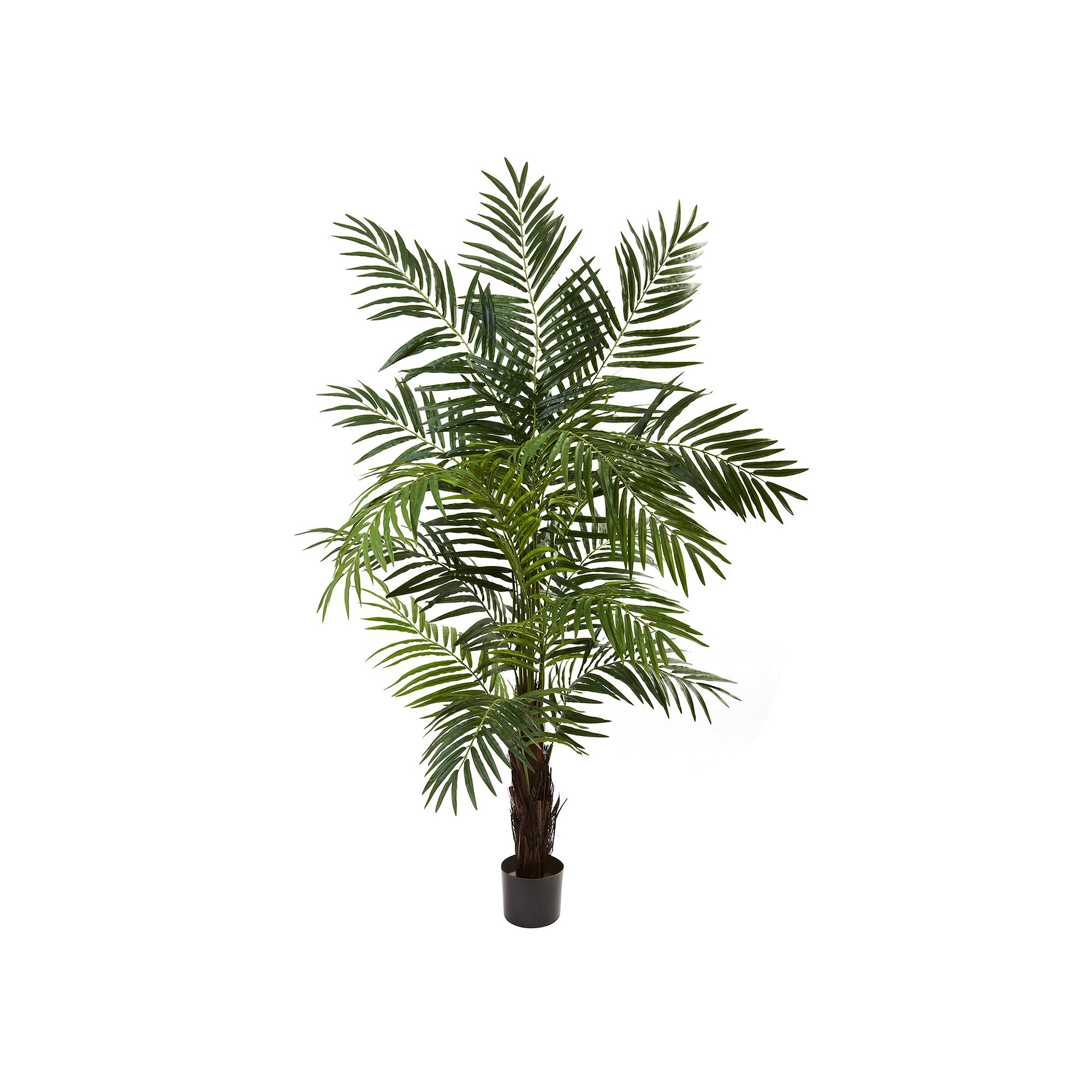 nearly natural 6-ft. Potted Areca Palm Tree, Green