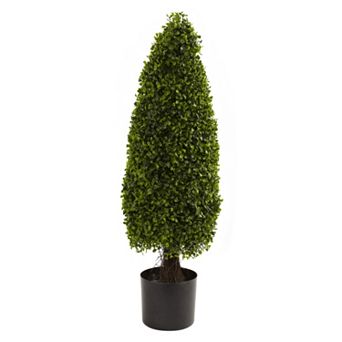 nearly natural 3-ft. Potted Boxwood Topiary - Indoor & Outdoor