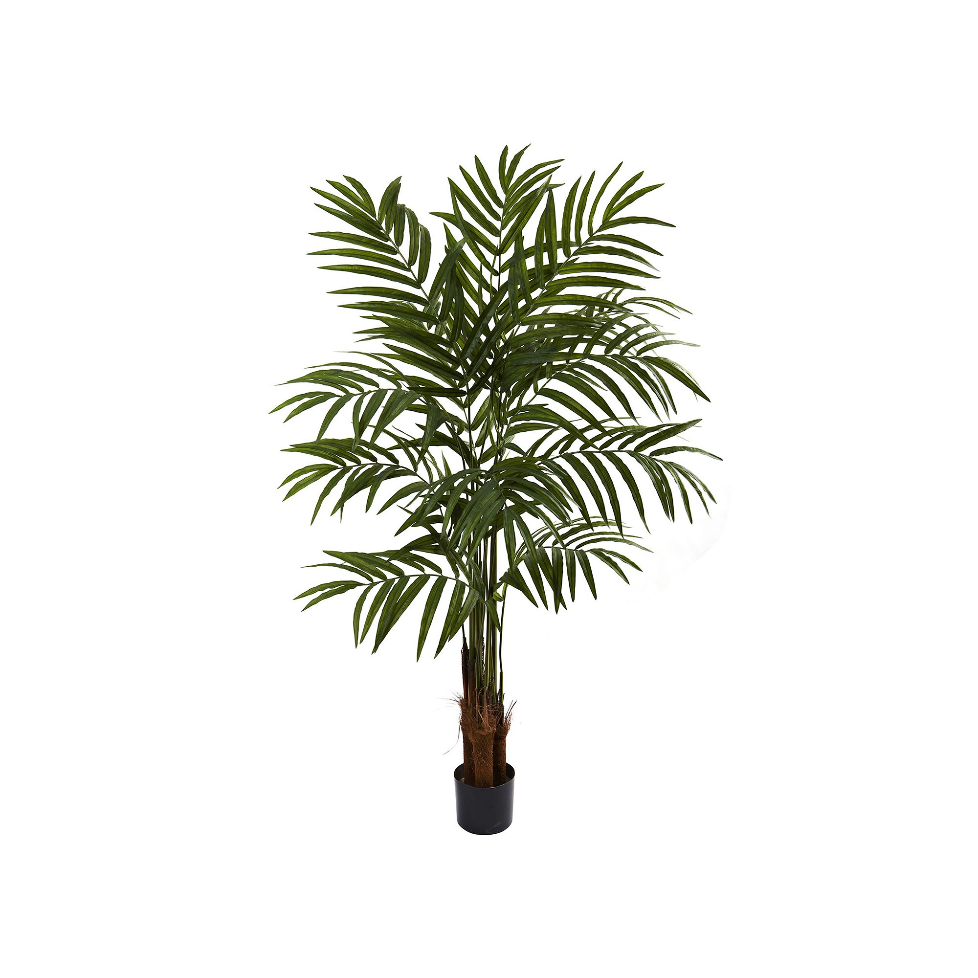 nearly natural 5-ft. Potted Palm Tree, Green