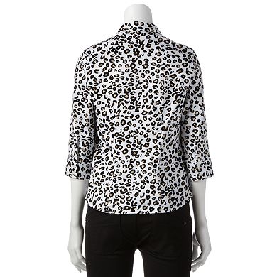 Petite Apt. 9® Sateen Shirt