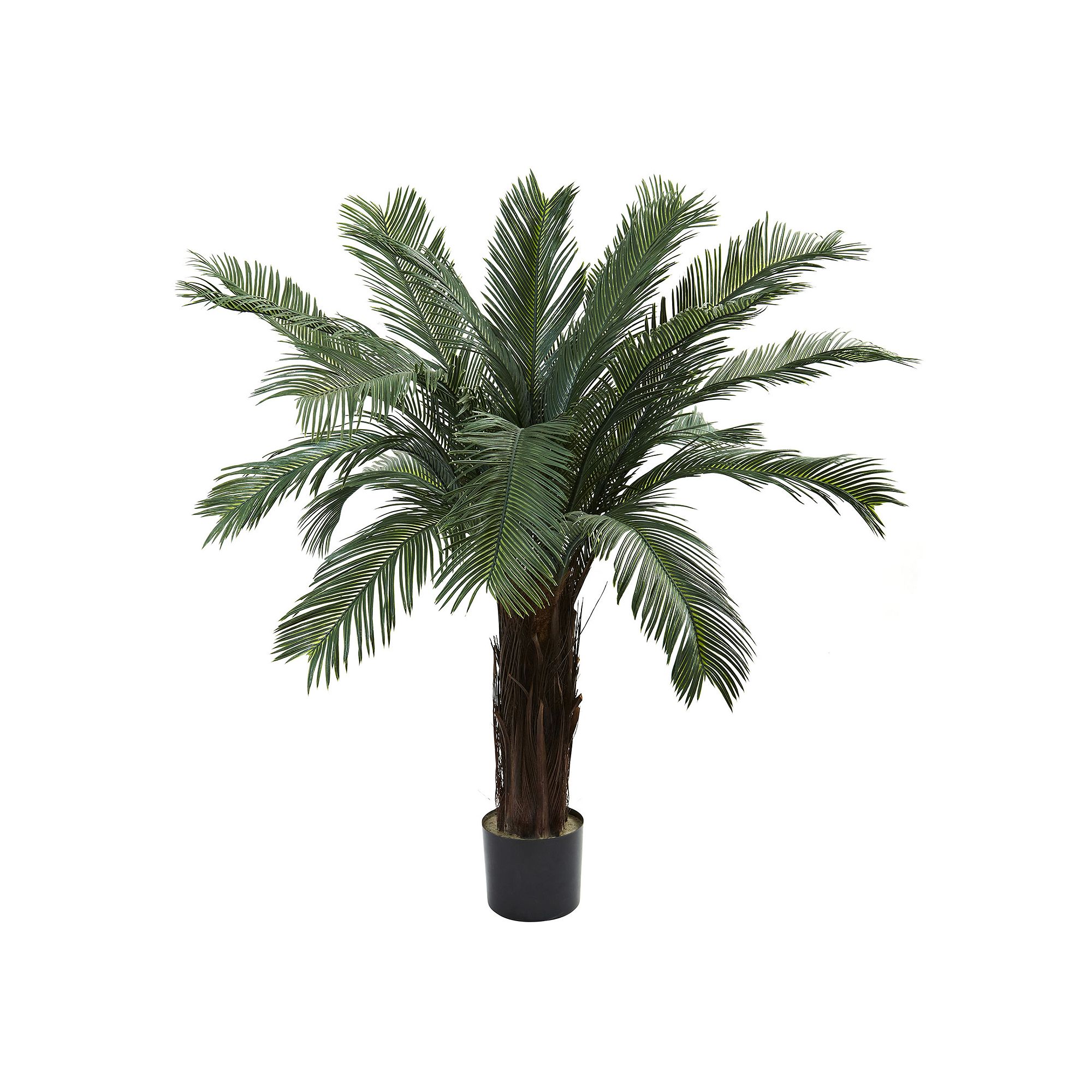 nearly natural 4-ft. Cycas Tree - Indoor & Outdoor, Green