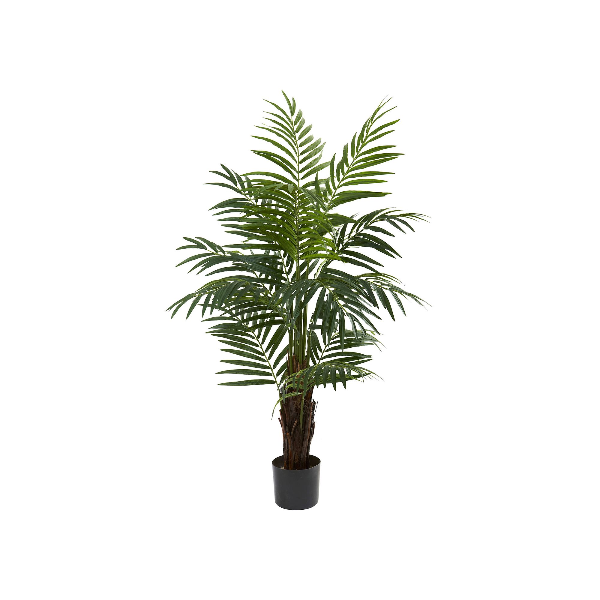 nearly natural 4-ft. Potted Areca Palm Tree, Green