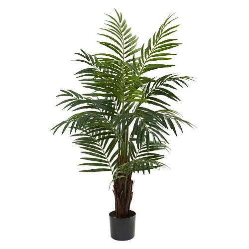 nearly natural 4-ft. Potted Areca Palm Tree