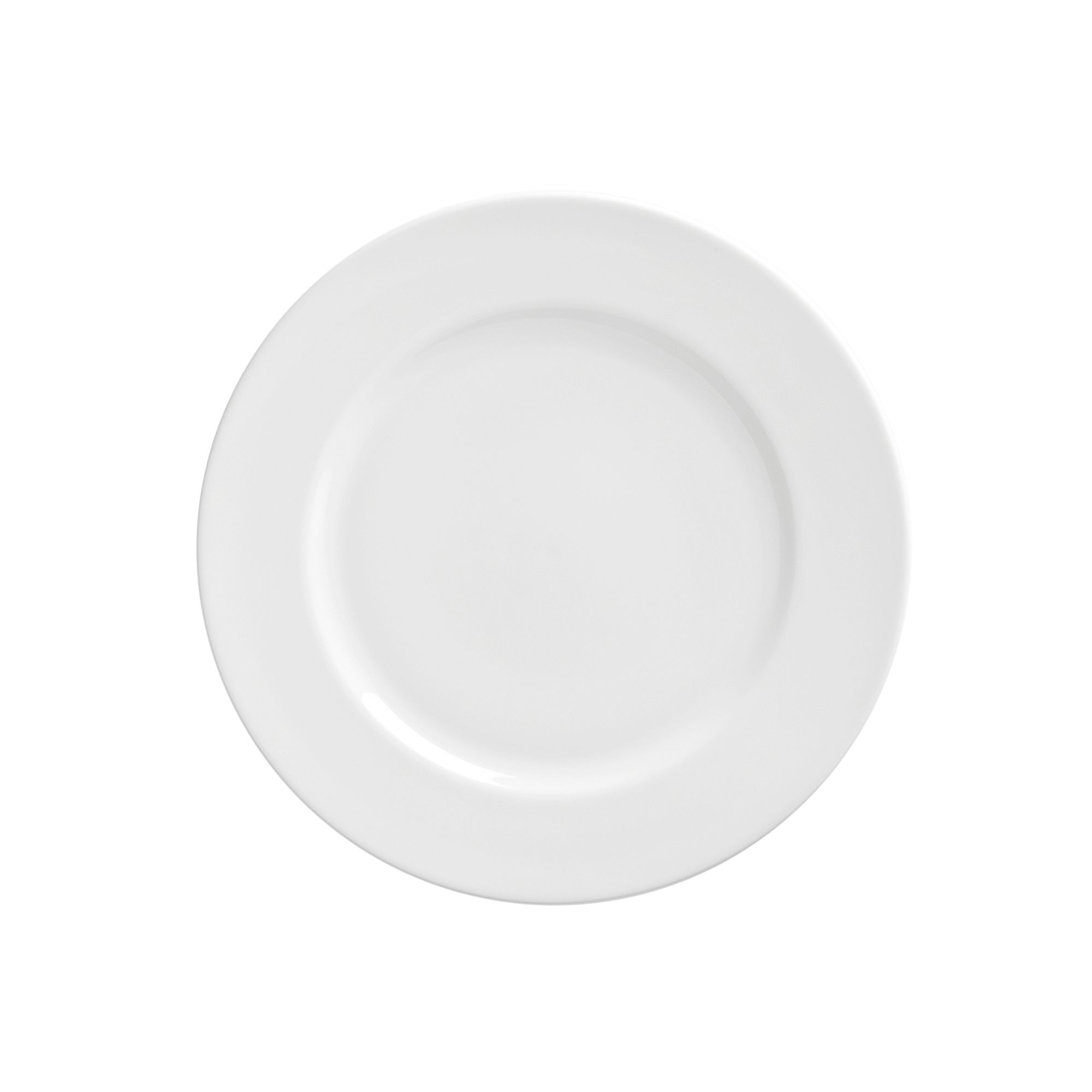 10 Strawberry Street Royal White 6-pc. Luncheon Plate Set