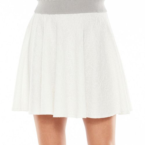 LC Lauren Conrad Textured Circle Skirt - Women's