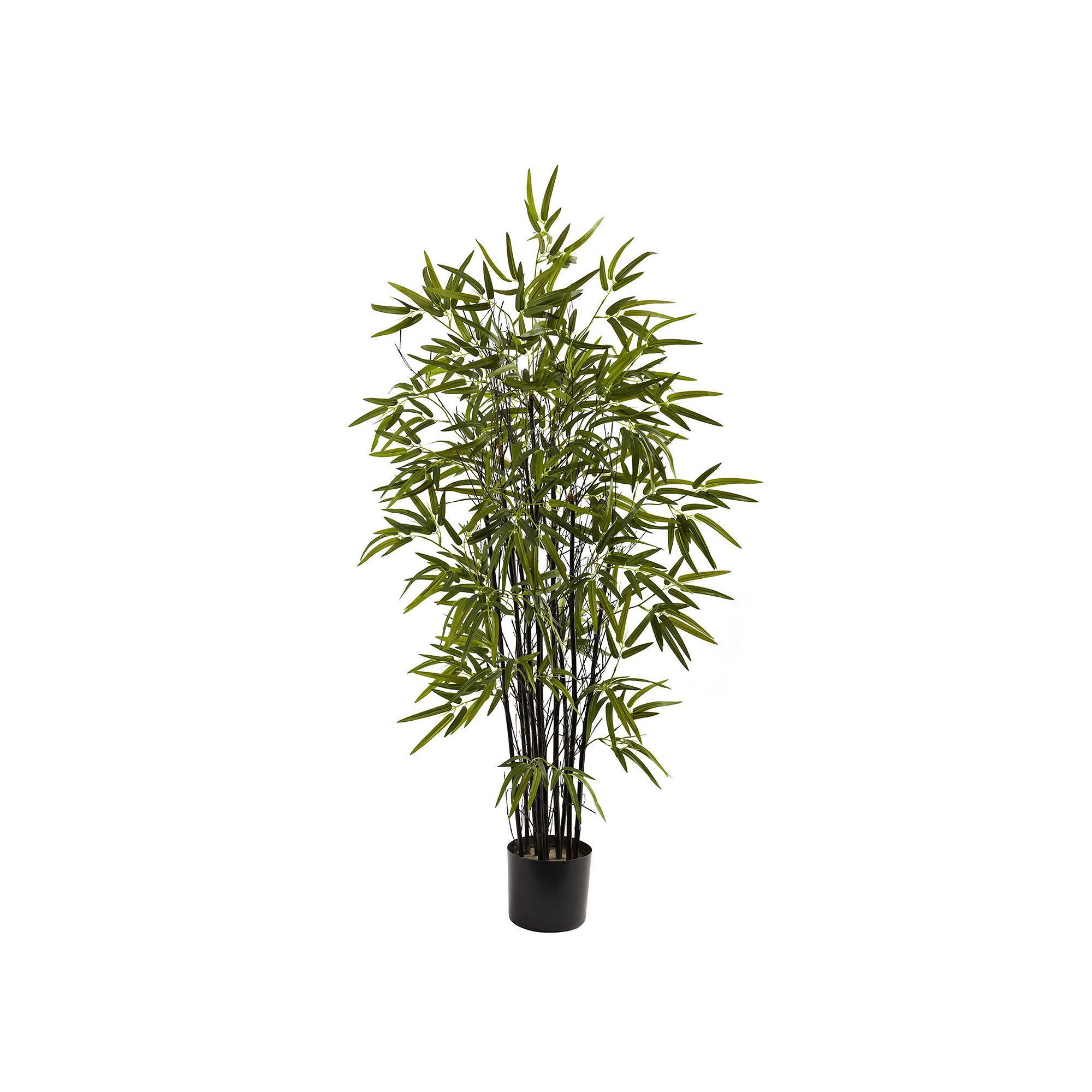 nearly natural 4-ft. Potted Bamboo Tree, Green