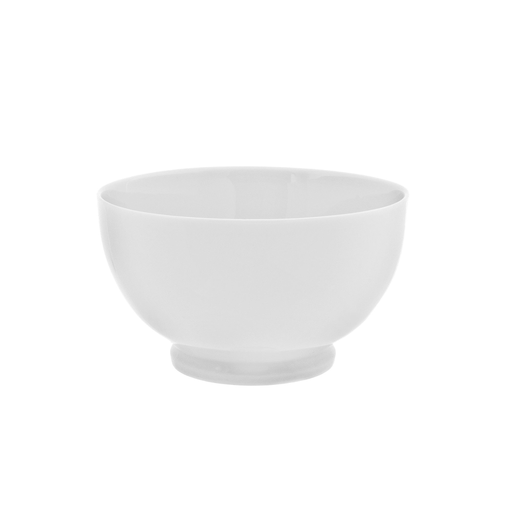 10 Strawberry Street Royal White 6-pc. Footed Rice Bowl Set