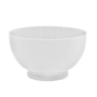 10 Strawberry Street Royal White 6 pc Footed Rice Bowl Set
