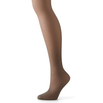 Hanes® Silk Reflections Lace-Top Thigh-High Pantyhose 0A444