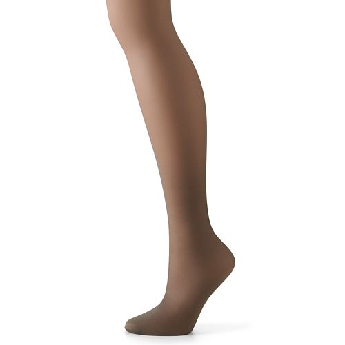 Hanes Silk Reflections LaceTop ThighHigh Pantyhose