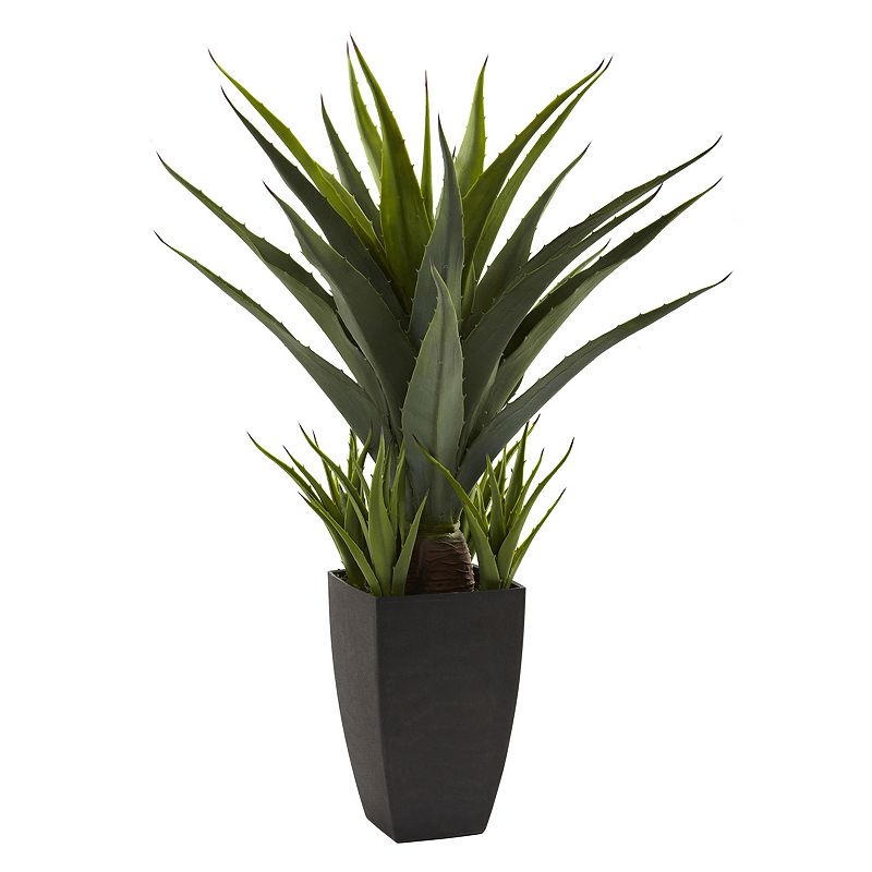 95328148 nearly natural Artificial Agave Plant, Grey sku 95328148