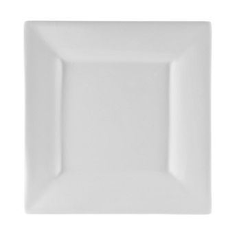 10 Strawberry Street Whittier Square 6 pc Dinner Plate Set