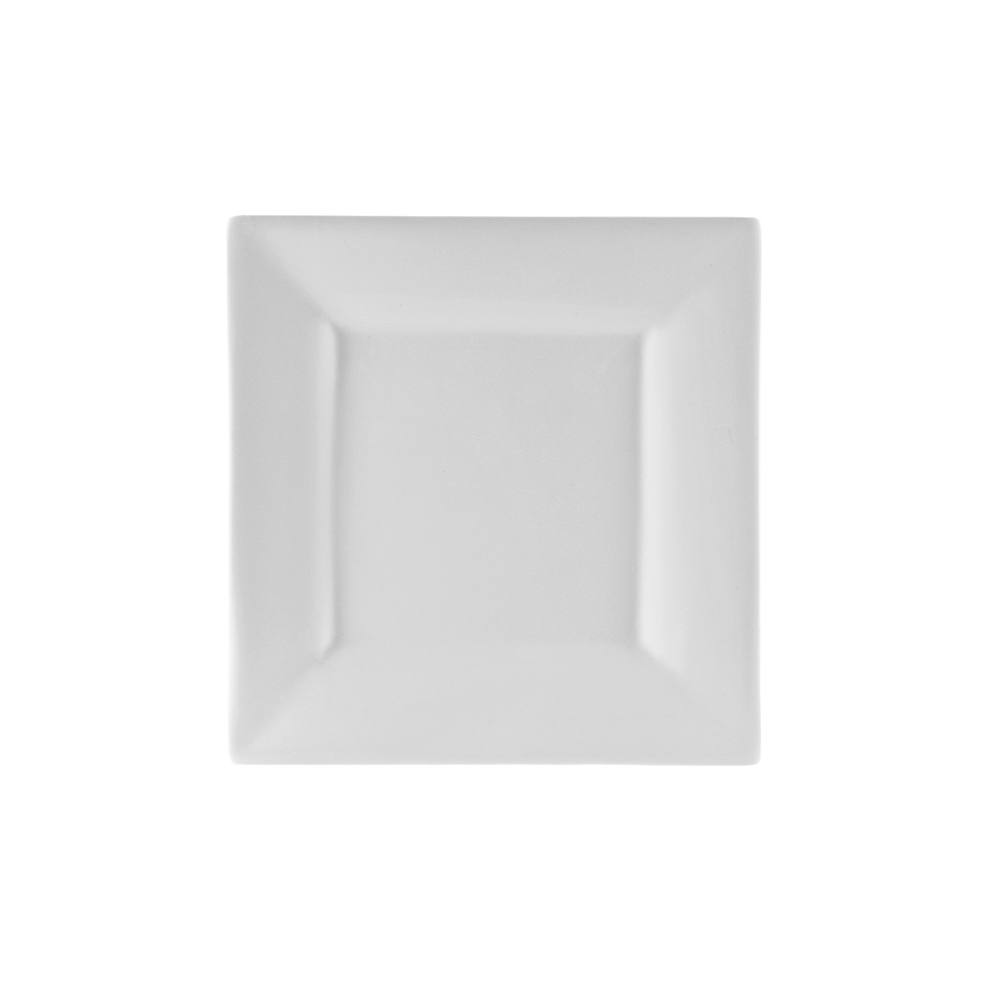 10 Strawberry Street Whittier Square 6-pc. Bread & Butter Plate Set, White