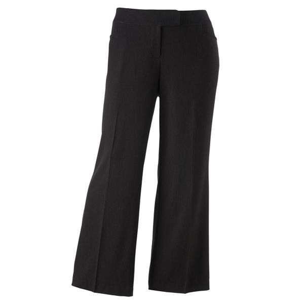 Kohls plus size deals dress pants