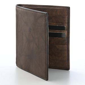 Croft & Barrow® Brown Leather Organizer