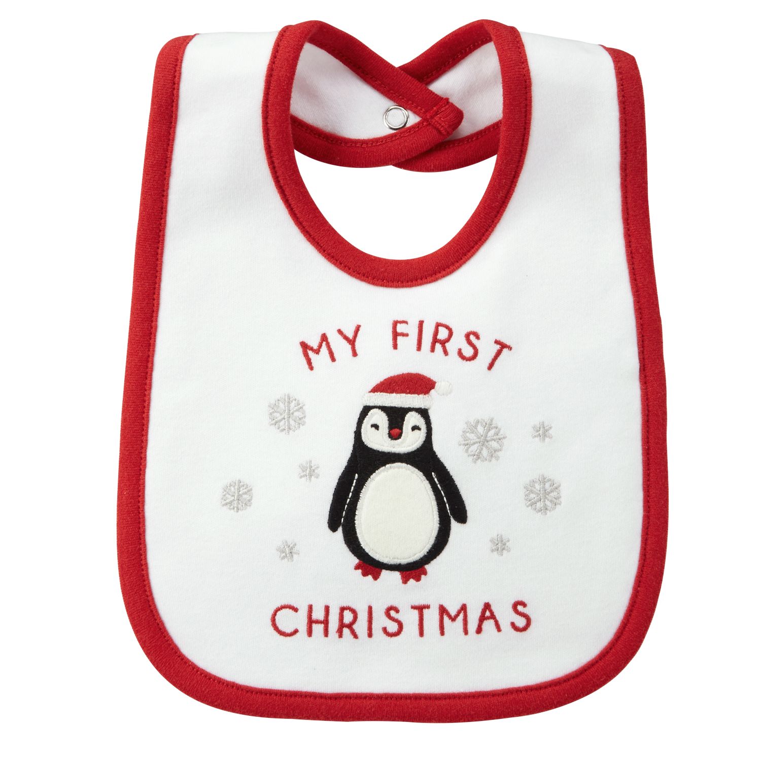 my first christmas bib